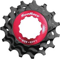 Shimano Sunrace sluitring met kransjes 12v 11/13/15t zwart