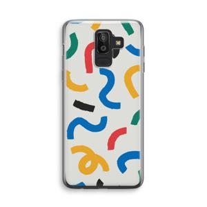 Illustratieve pop 2: Samsung Galaxy J8 (2018) Transparant Hoesje