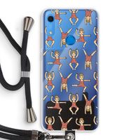 Gymboys: Huawei Y6s Transparant Hoesje met koord