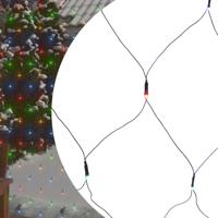 VidaXL Kerstnetverlichting 306 led&apos;s binnen/buiten 3x3 m meerkleurig