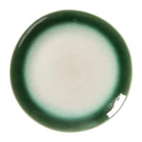 Dinerbord roots - donkergroen - ø27.5x3 cm
