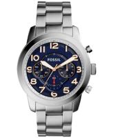 Fossil FS5203 &apos;Pilot 54&apos; chronograaf roestvrij stalen Herenhorloge