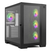 ATX Semi-toren BehuizingNox Hummer Astra ARGB Zwart