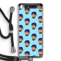 Drake Away: Samsung Galaxy A80 Transparant Hoesje met koord