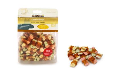 Beeztees Beeztees Cookie Wraps Voordeel 400g
