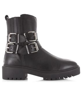 Remix Boots 13826 Zwart Leer Biker boots Dames