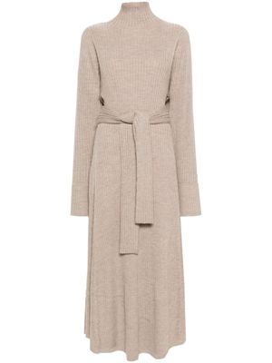 By Malene Birger robe longue Diana en laine - Tons neutres