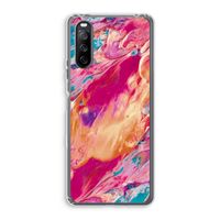Pastel Echoes: Sony Xperia 10 III Transparant Hoesje