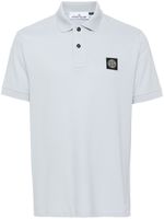 Stone Island polo en coton piqué - Bleu