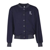 KIEstone winter bomberjas meisjes - donker blauw - Sam KIEstone winter bomberjas meisjes - donker blauw - Sam