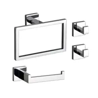 Badkamerkit | RVS | Helder Zilver - Duurzaam & Roestbestendig Badkamerkit | RVS | Helder Zilver - Duurzaam & Roestbestendig