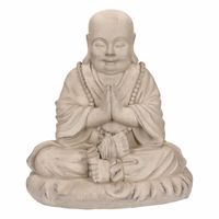 Mediterend boeddha beeld 35 cm   - - thumbnail
