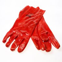 Handschoen ocean pvc rood 35cm 10