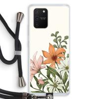 Floral bouquet: Samsung Galaxy S10 Lite Transparant Hoesje met koord