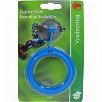 Boon Voederring+ 7,5 cm met Zuignap - Efficiënt & Hygiënisch Vijvervoeren, Helder Zicht