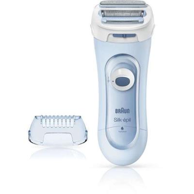 BRAUN Silk-épil Lady Shaver 5-160 Elektrisch scheerapparaat - Vrouw - 3 in 1 - Draadloos - Wet & Dry Technology - Blauw