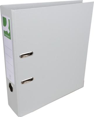 Q-CONNECT ordner, voor ft A4, volledig uit PP, rug van 8 cm, grijs