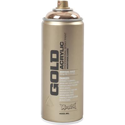 Montana Spray verf, koper, 400 ml/ 1 doosje