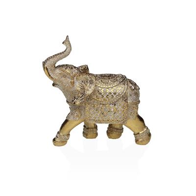 Decoratieve figuren Versa Hars Olifant 6,5 X 13,7 X 13,5 CM