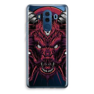 Hell Hound and Serpents: Huawei Mate 10 Pro Transparant Hoesje