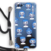 Gezichtjes: Honor 10 Transparant Hoesje met koord