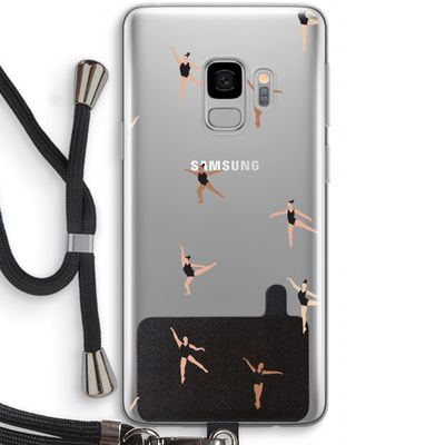 Dancing #1: Samsung Galaxy S9 Transparant Hoesje met koord