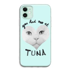 You had me at tuna: iPhone 11 Transparant Hoesje