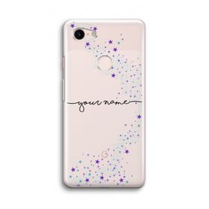 Sterren: Google Pixel 3 Transparant Hoesje