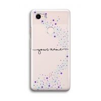 Sterren: Google Pixel 3 Transparant Hoesje