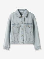 NAME IT meisjesjas van gerecycled katoen gebleekt denim