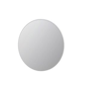 INK SP15 Spiegel - 120x4x120cm - rond - verzonken in aluminium kader - aluminium wit mat 8408591