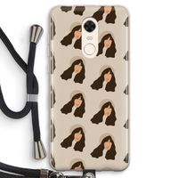 Bonjour mon amour: Xiaomi Redmi 5 Transparant Hoesje met koord