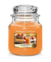 Yankee Candle Farm Fresh Peach kaars Cylinder Perzik Oranje 1 stuk(s)