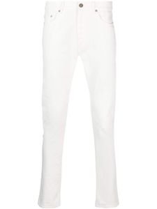 PT Torino jean skinny à taille basse - Blanc