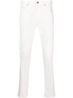 PT Torino jean skinny à taille basse - Blanc