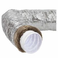 Ventilatieslang akoestisch geisoleerd flexibel 100mm 10 meter geluiddempend