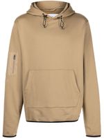 Aztech Mountain hoodie en polaire à lien de resserrage - Marron