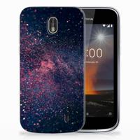 Nokia 1 | TPU Hoesje | Stars