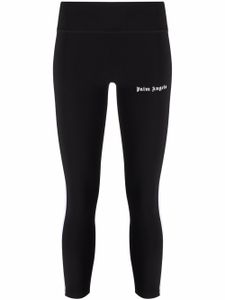 Palm Angels legging à logo imprimé - Noir