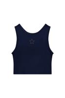 Like Flo zomer tanktop meisjes teens - navy blauw - embroiderie - Essie
