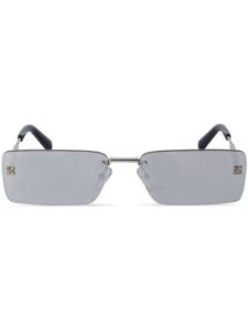 Off-White Eyewear lunettes de soleil Riccione à monture rectangulaire - Argent