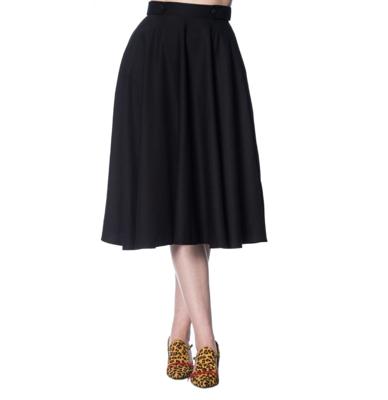 Banned DiDi Swing Skirt Black-XS