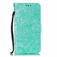 Lace bloem reliëf patroon horizontale Flip lederen draagtas voor Xiaomi mi CC9e/a3 met houder & kaartsleuven & portemonnee & fotolijstjes & Lanyard