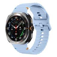 Wave Sport Band - Lichtblauw - Samsung Galaxy Watch Ultra 47mm Wave Sport Band - Lichtblauw - Samsung Galaxy Watch Ultra 47mm