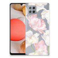 Samsung Galaxy A42 TPU Case Lovely Flowers - thumbnail