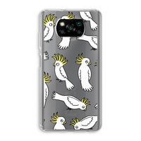 Papegaai: Xiaomi Poco X3 NFC Transparant Hoesje Papegaai: Xiaomi Poco X3 NFC Transparant Hoesje