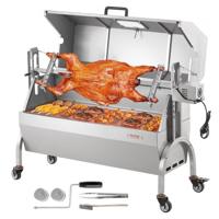 VEVOR Lamsgrill Speenvarkengrill Spitbraadgrill 52W 90kg Elektrische BBQ