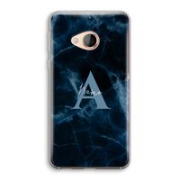 Midnight Marble: HTC U Play Transparant Hoesje