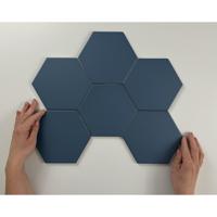 Cifre Ceramica Hexagon Timeless wand- en vloertegel - 15x17cm - 9mm - Zeshoek - Blauw mat SW07311860-7 - thumbnail