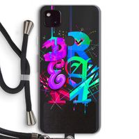 Dream: Pixel 4a 5G Transparant Hoesje met koord
